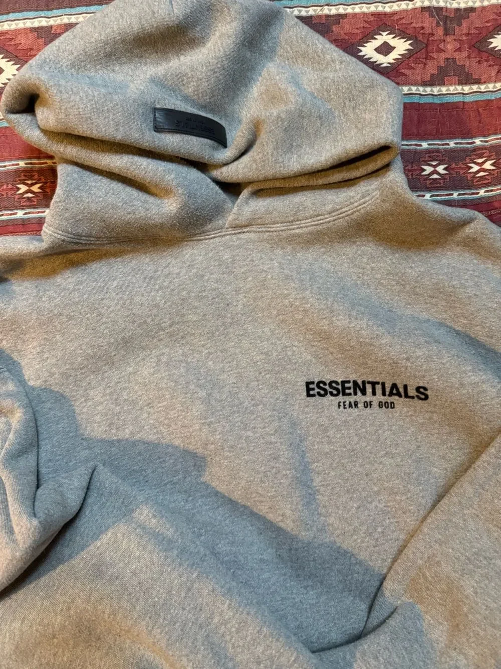 Essentials gray hoodie size XXL